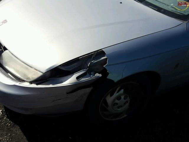 1G8JS52F8YY675082 - 2000 SATURN LS SILVER photo 9