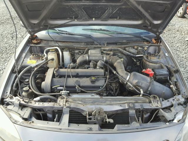 3FAFP11312R190131 - 2002 FORD ESCORT ZX2 GRAY photo 7