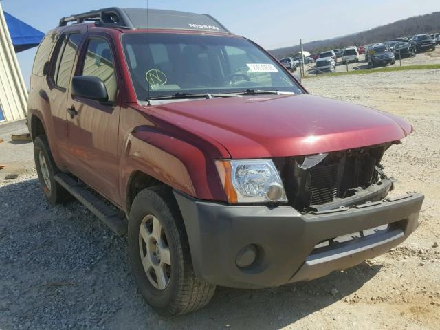 5N1AN08U56C500087 - 2006 NISSAN XTERRA OFF MAROON photo 1