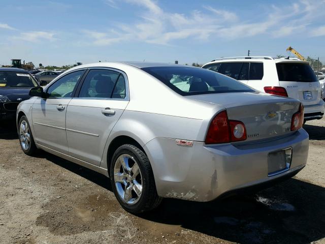 1G1ZG57N68F235635 - 2008 CHEVROLET MALIBU LS SILVER photo 3