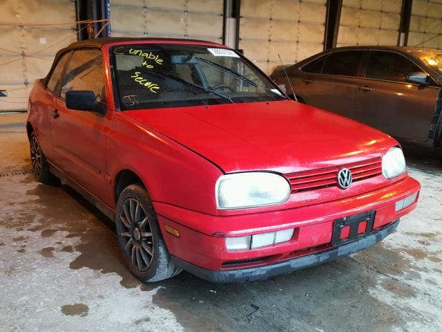 3VWAB81E9XM800064 - 1999 VOLKSWAGEN CABRIO RED photo 1