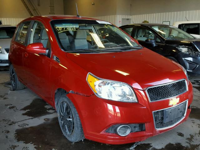 KL1TD6DE6AB052546 - 2010 CHEVROLET AVEO LS 红色 照片 1