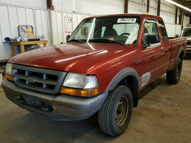 1FTZR15V7XPB92977 - 1999 FORD RANGER SUP RED photo 2