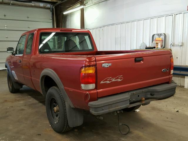 1FTZR15V7XPB92977 - 1999 FORD RANGER SUP RED photo 3