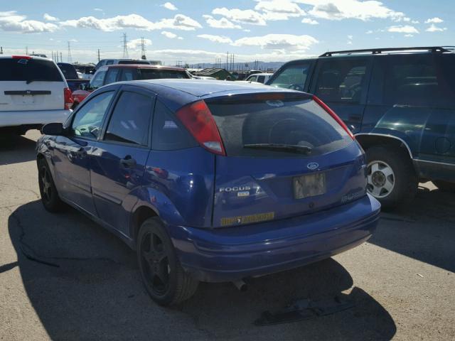 1FAFP37N96W183208 - 2006 FORD FOCUS ZX5 BLUE photo 3