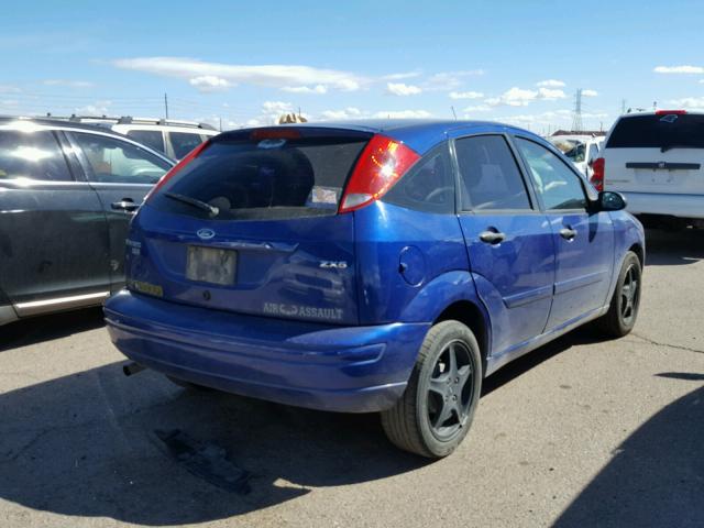 1FAFP37N96W183208 - 2006 FORD FOCUS ZX5 BLUE photo 4