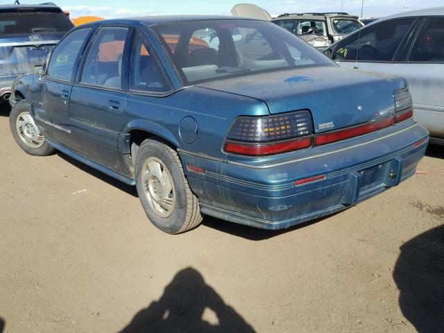 1G2WJ52M6SF248858 - 1995 PONTIAC GRAND PRIX TURQUOISE photo 3