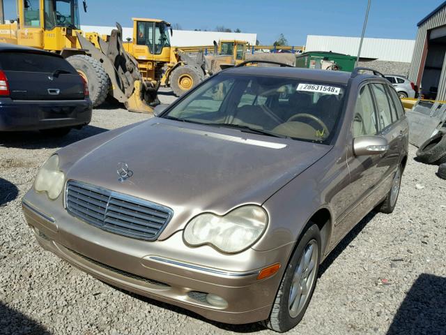 WDBRH64J32F153850 - 2002 MERCEDES-BENZ C 320 GOLD photo 2