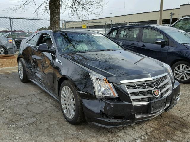 1G6DL1ED0B0164333 - 2011 CADILLAC CTS PERFOR Czarny zdjęcie 1