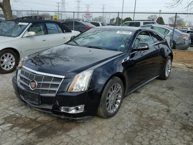 1G6DL1ED0B0164333 - 2011 CADILLAC CTS PERFOR Czarny zdjęcie 2