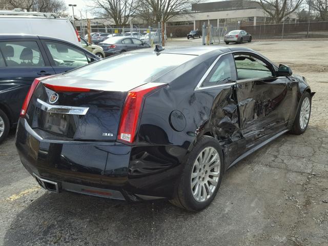 1G6DL1ED0B0164333 - 2011 CADILLAC CTS PERFOR BLACK photo 4