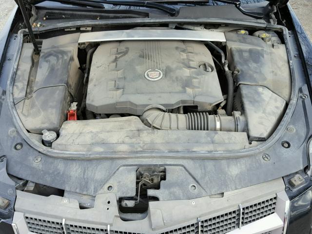 1G6DL1ED0B0164333 - 2011 CADILLAC CTS PERFOR Czarny zdjęcie 7