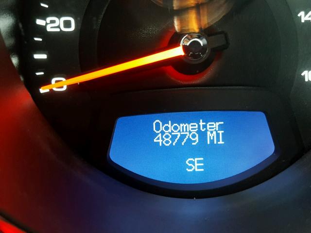 1G6DL1ED0B0164333 - 2011 CADILLAC CTS PERFOR Czarny zdjęcie 8