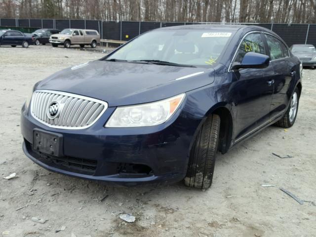 1G4GB5EG7AF128564 - 2010 BUICK LACROSSE C BLUE photo 2