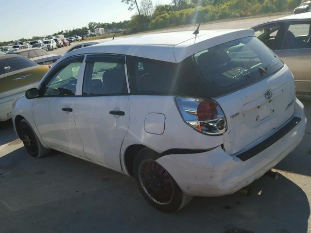 2T1KR32E87C669206 - 2007 TOYOTA MATRIX WHITE photo 3