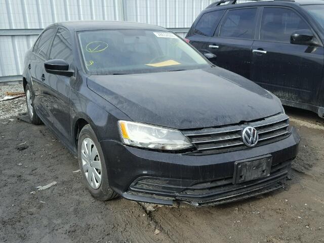 3VW167AJ4HM349199 - 2017 VOLKSWAGEN JETTA S BLACK photo 1