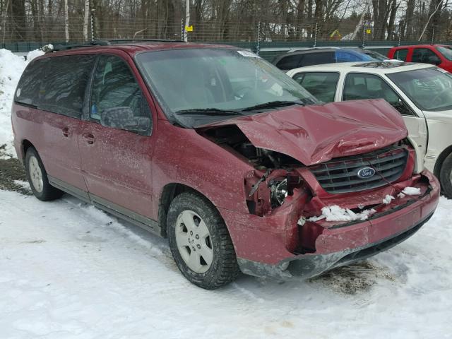 2FMZA57624BA88903 - 2004 FORD FREESTAR S MAROON photo 1