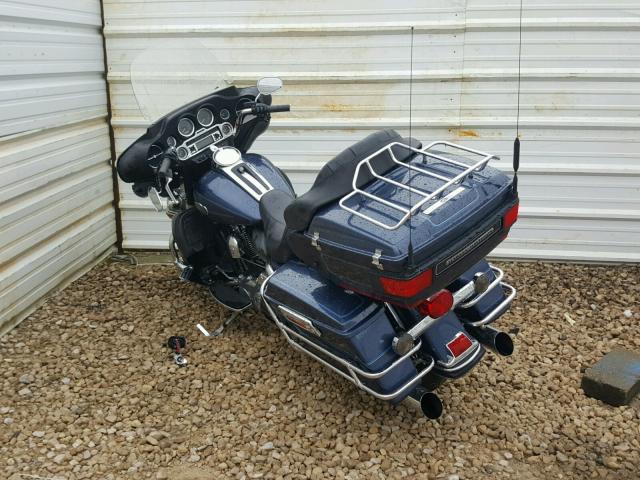 1HD1FC4148Y630493 - 2008 HARLEY-DAVIDSON FLHTCUI 蓝色 照片 3