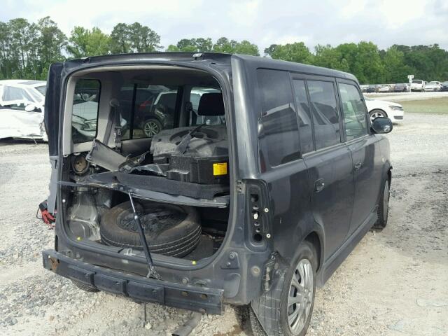 JTLKT324864094684 - 2006 TOYOTA SCION XB Schwarz Foto 4