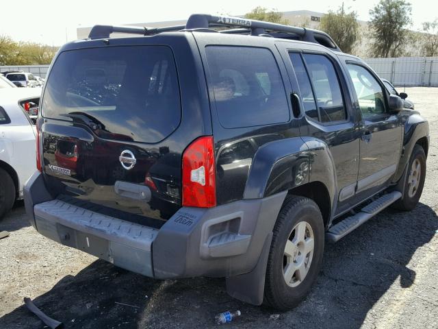 5N1AN08U46C510318 - 2006 NISSAN XTERRA OFF BLACK photo 4