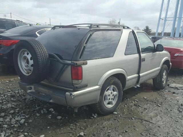 1GKCT18W6XK513064 - 1999 GMC JIMMY Gri fotoğraf 4