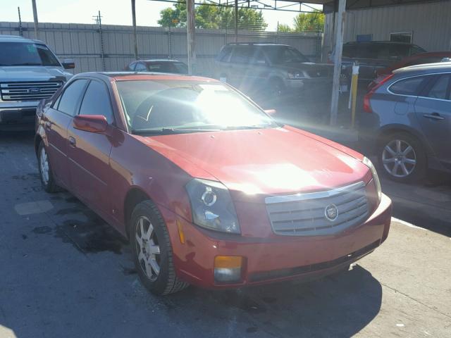 1G6DM56TX50219482 - 2005 CADILLAC CTS RED photo 1