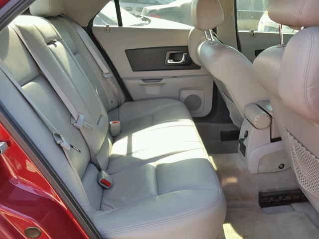 1G6DM56TX50219482 - 2005 CADILLAC CTS RED photo 6