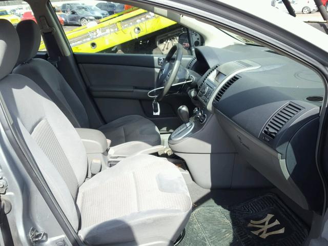 3N1AB61E08L733128 - 2008 NISSAN SENTRA 2.0 GRAY photo 5