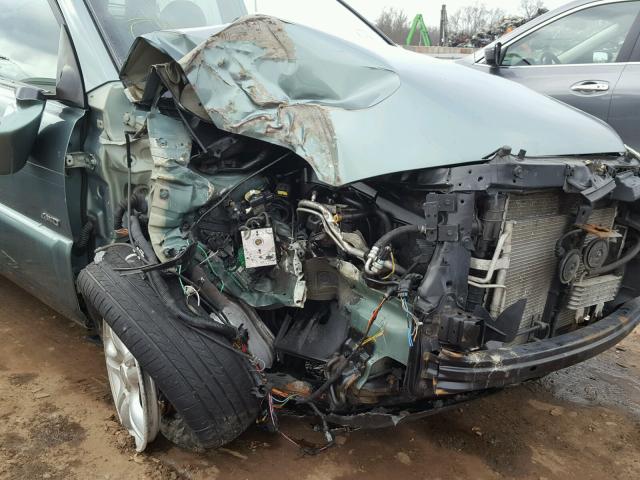 KNDJE723677347680 - 2007 KIA SPORTAGE E GREEN photo 9