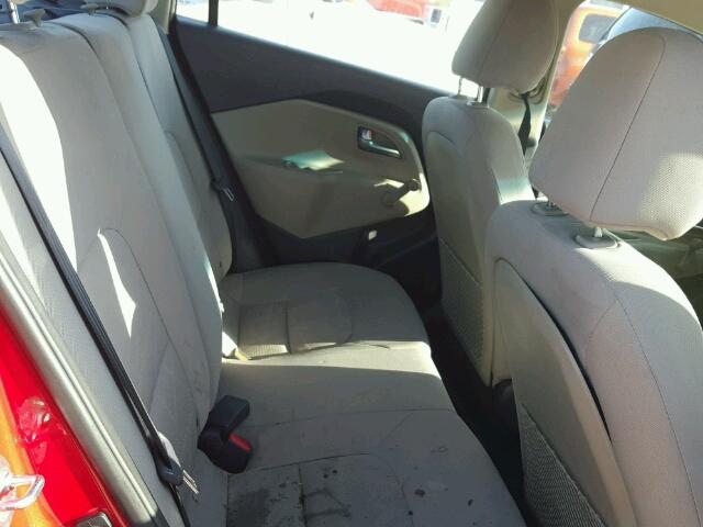 KNADM4A39E6420248 - 2014 KIA RIO LX Կարմիր լուսանկար 6