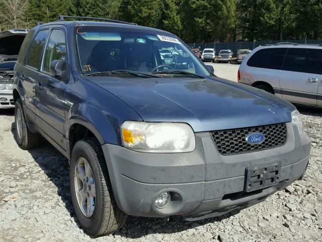 1FMYU93186KA03186 - 2006 FORD ESCAPE XLT BLUE photo 1