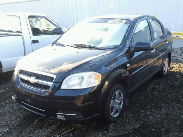 KL1TD56617B081722 - 2007 CHEVROLET AVEO BASE Qara foto 2
