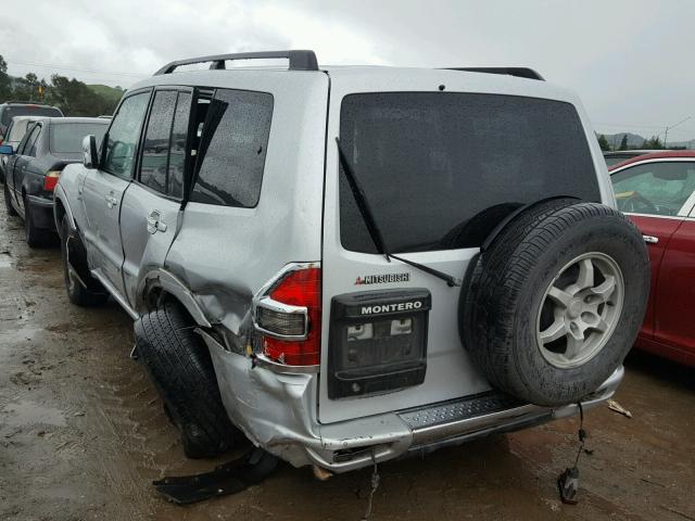 JA4MW51R81J023462 - 2001 MITSUBISHI MONTERO LI SILVER photo 3