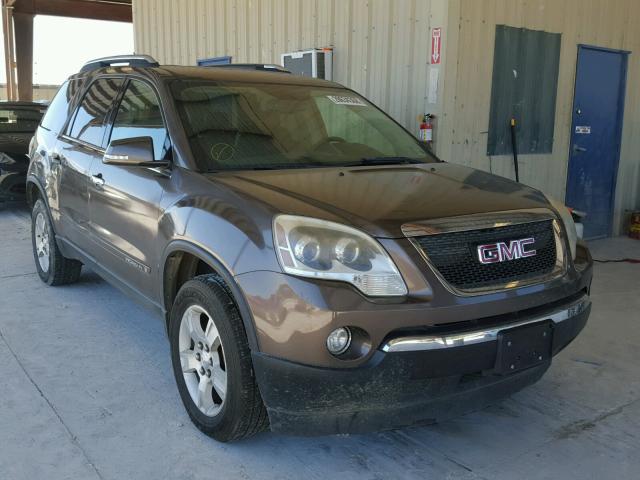 1GKER33727J159827 - 2007 GMC ACADIA SLT BROWN photo 1