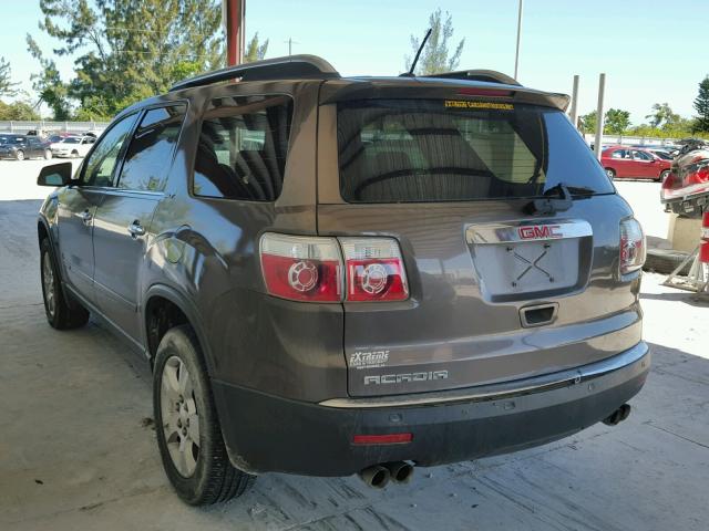 1GKER33727J159827 - 2007 GMC ACADIA SLT ყავისფერი ფოტო 3