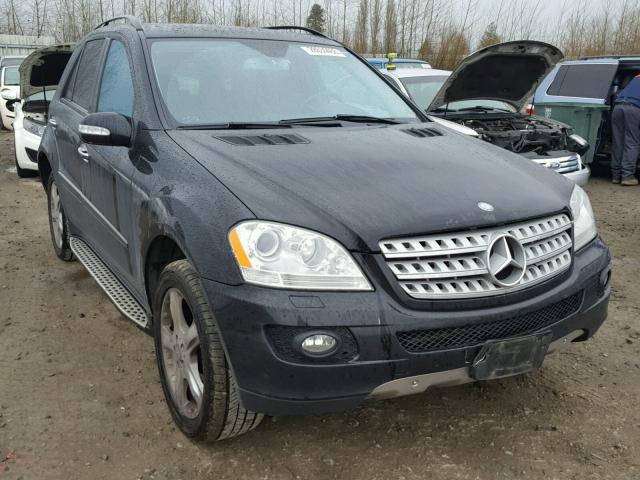 4JGBB22E38A388964 - 2008 MERCEDES-BENZ ML 320 CDI BLACK photo 1