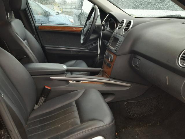 4JGBB22E38A388964 - 2008 MERCEDES-BENZ ML 320 CDI BLACK photo 5