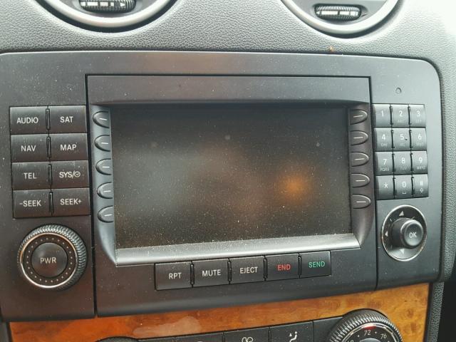 4JGBB22E38A388964 - 2008 MERCEDES-BENZ ML 320 CDI BLACK photo 9