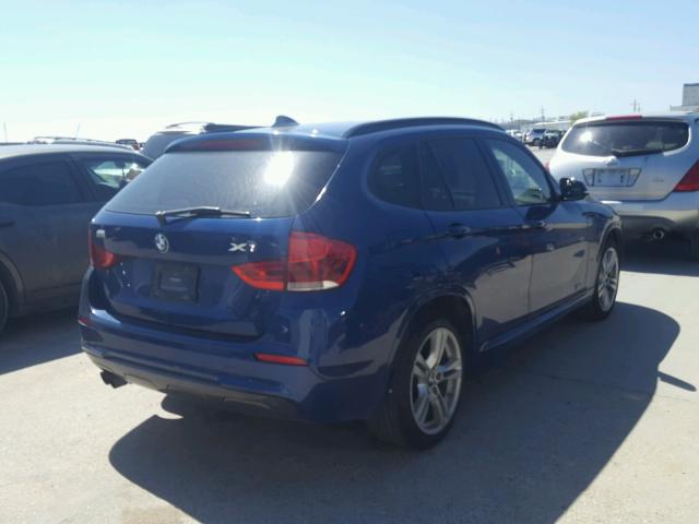 WBAVM1C55DVW44364 - 2013 BMW X1 SDRIVE2 BLUE photo 4