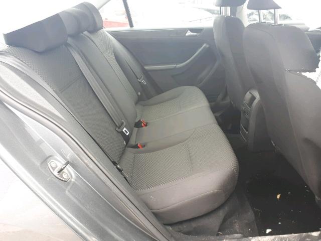 3VW1K7AJ6DM268095 - 2013 VOLKSWAGEN JETTA BASE 灰色 照片 6