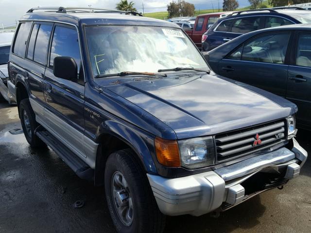 JA4MR41H5TJ005982 - 1996 MITSUBISHI MONTERO LS BLUE photo 1