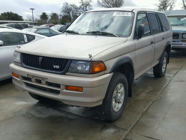 JA4MT31P2WP021108 - 1998 MITSUBISHI MONTERO SP GRAY photo 2