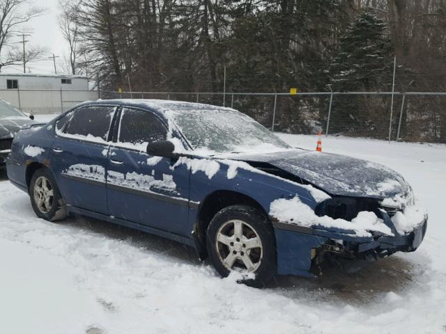 2G1WH52K839236929 - 2003 CHEVROLET IMPALA LS BLUE photo 1