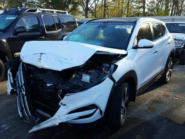 KM8J33A23GU058986 - 2016 HYUNDAI TUCSON LIM WHITE photo 2