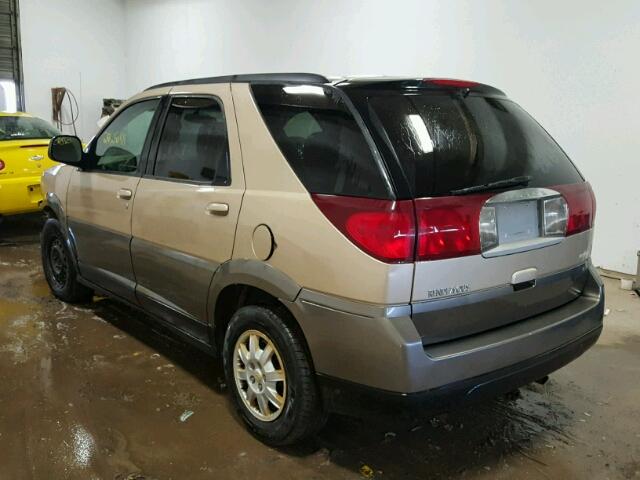 3G5DA03E34S525047 - 2004 BUICK RENDEZVOUS TAN photo 3