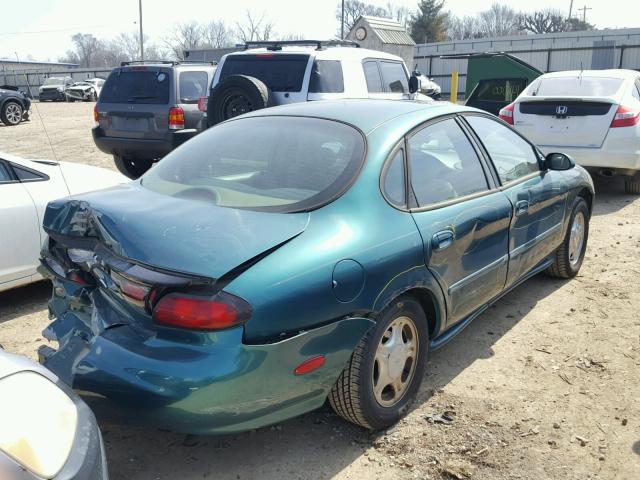 1FAFP52S6WG144692 - 1998 FORD TAURUS LX GREEN photo 4