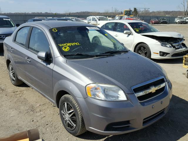 KL1TD5DE3AB089192 - 2010 CHEVROLET AVEO LS 灰色 照片 1