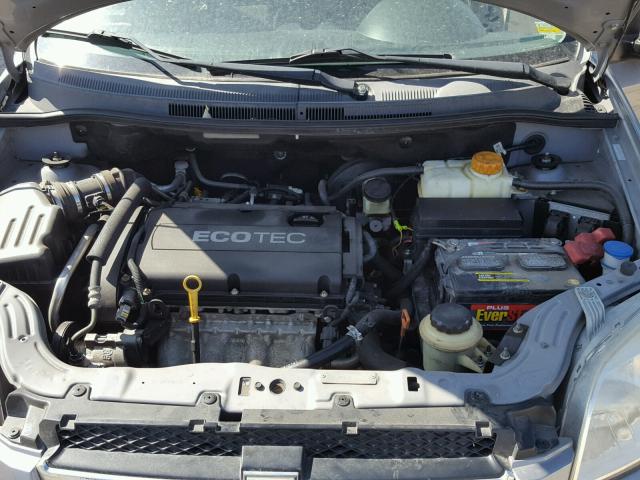 KL1TD5DE3AB089192 - 2010 CHEVROLET AVEO LS 灰色 照片 7