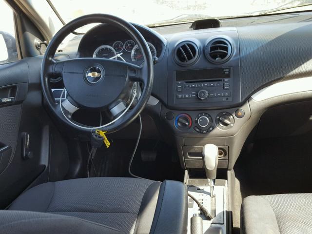 KL1TD5DE3AB089192 - 2010 CHEVROLET AVEO LS 灰色 照片 9