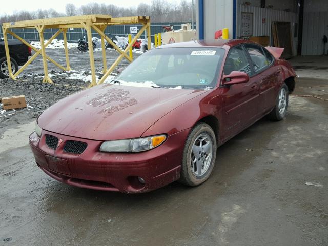 1G2WK52J53F164728 - 2003 PONTIAC GRAND PRIX MAROON photo 2